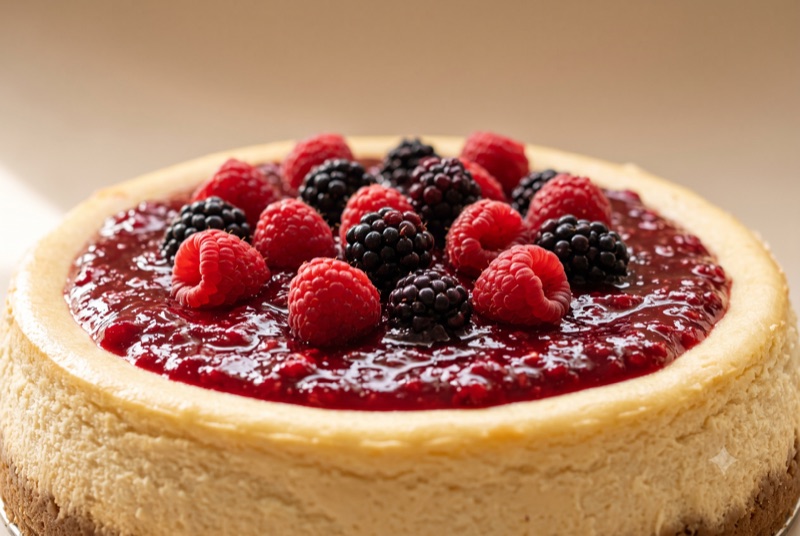 Tarta de Queso Frutos Rojos
