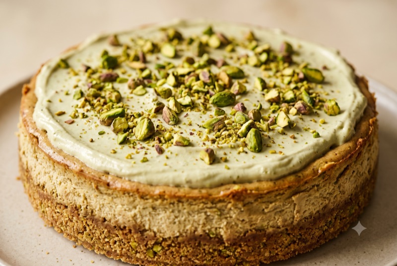 Tarta de Queso Pistacho